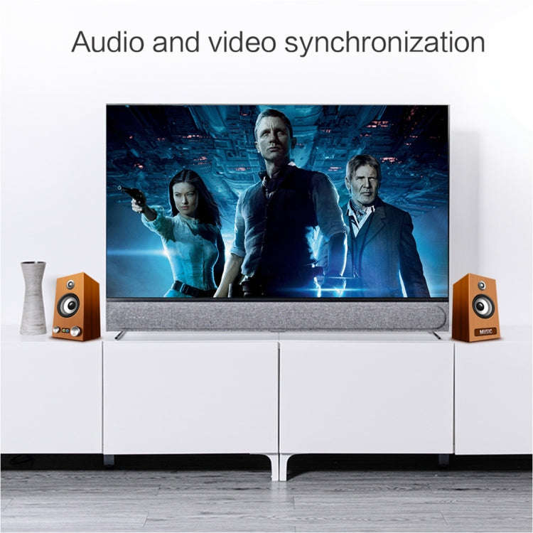 AYS-14V20 HDMI 2.0 1x4 4K Ultra HD Switch Splitter(Black)