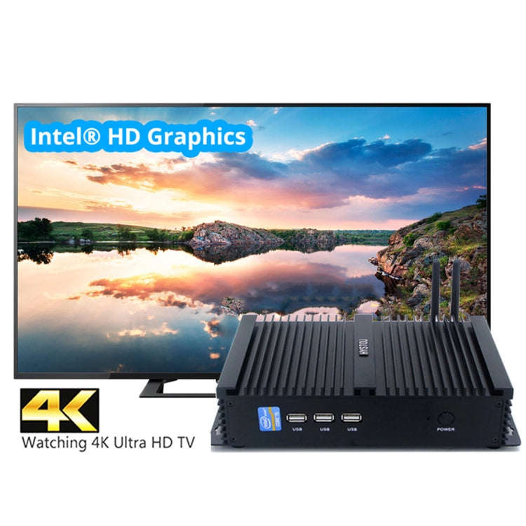 HYSTOU FMP04 i5 7200U Mini PC, Intel Core i5 7200U Processor Dual Core up to 3.1GHz, RAM: 4GB, RO...