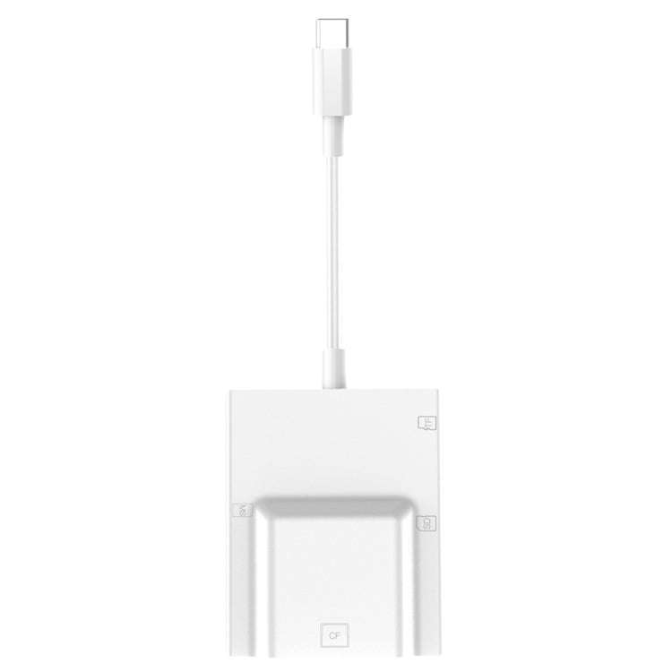 NK-3057H 4 in 1 USB-C/Type-C Multifunctional Card Reader