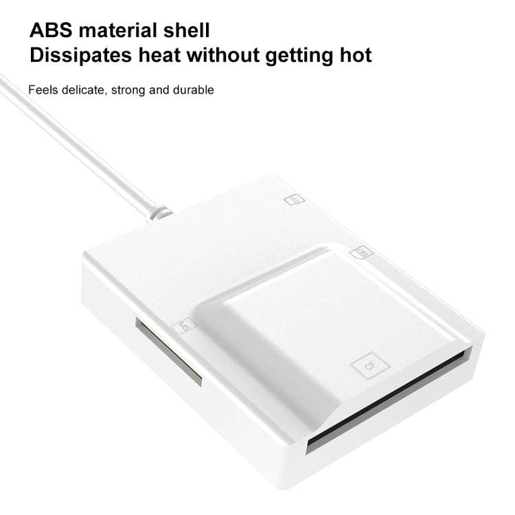 NK-3057H 4 in 1 USB-C/Type-C Multifunctional Card Reader