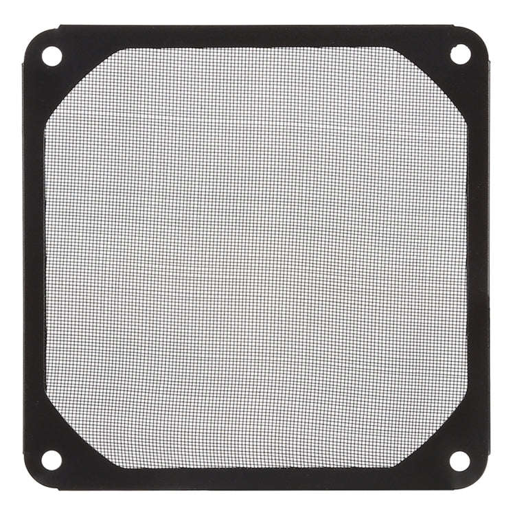 12cm Black Fan Dust Filter Computer Fan Aluminum Dustproof Cover