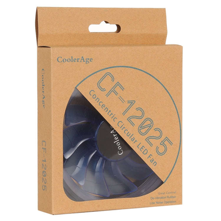 Color LED 12cm 3pin Computer Components Chassis Fan Computer Host Cooling Fan Silent Fan Cooling,...