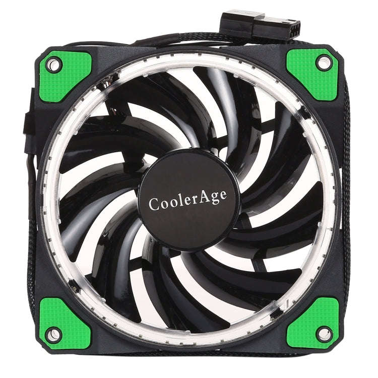 Color LED 12cm 3pin Computer Components Chassis Fan Computer Host Cooling Fan Silent Fan Cooling,...