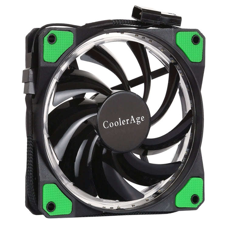 Color LED 12cm 3pin Computer Components Chassis Fan Computer Host Cooling Fan Silent Fan Cooling,...