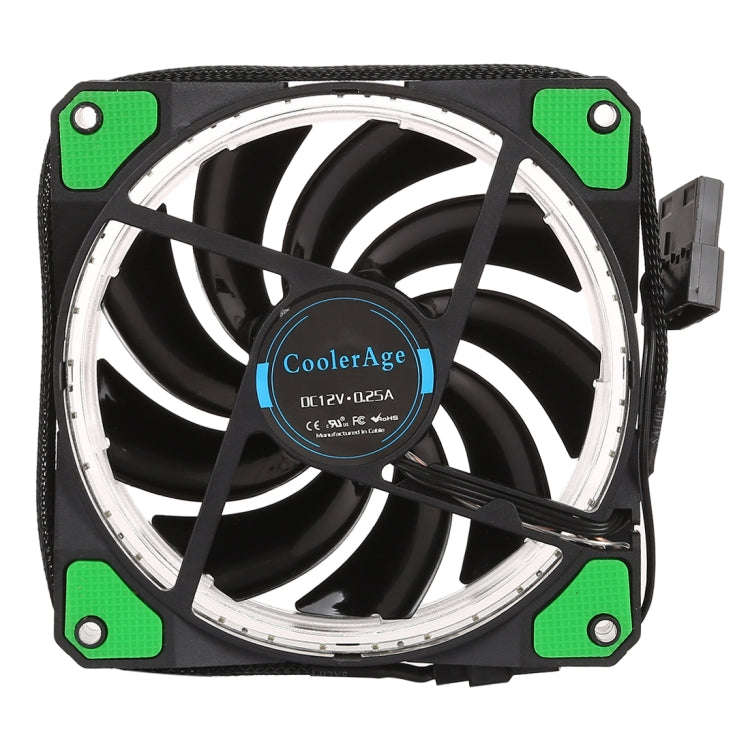 Color LED 12cm 3pin Computer Components Chassis Fan Computer Host Cooling Fan Silent Fan Cooling,...