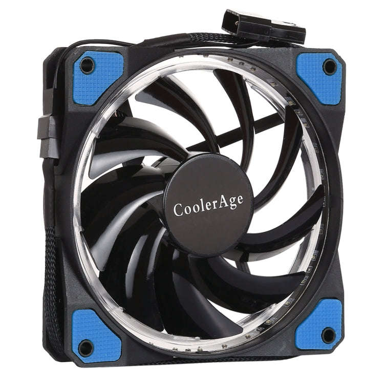 Color LED 12cm 3pin Computer Components Chassis Fan Computer Host Cooling Fan Silent Fan Cooling,...