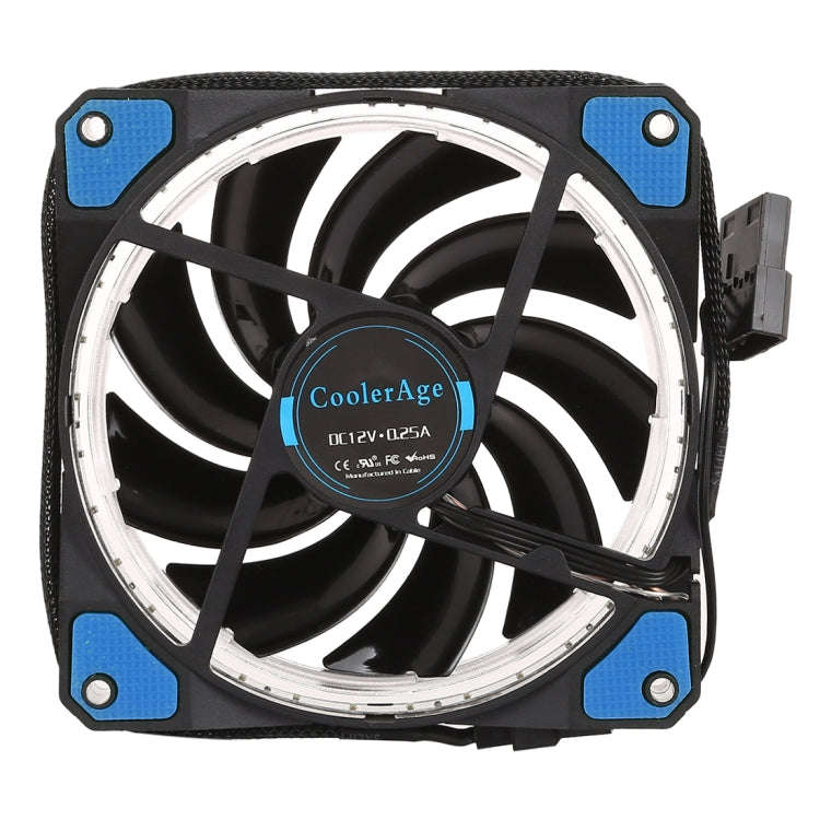Color LED 12cm 3pin Computer Components Chassis Fan Computer Host Cooling Fan Silent Fan Cooling,...