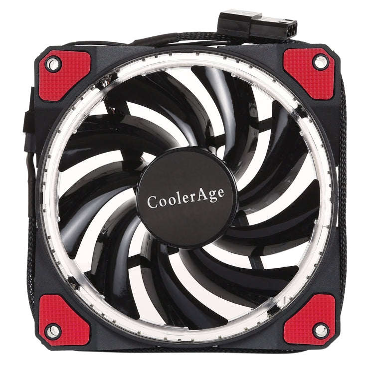 Color LED 12cm 3pin Computer Components Chassis Fan Computer Host Cooling Fan Silent Fan Cooling,...