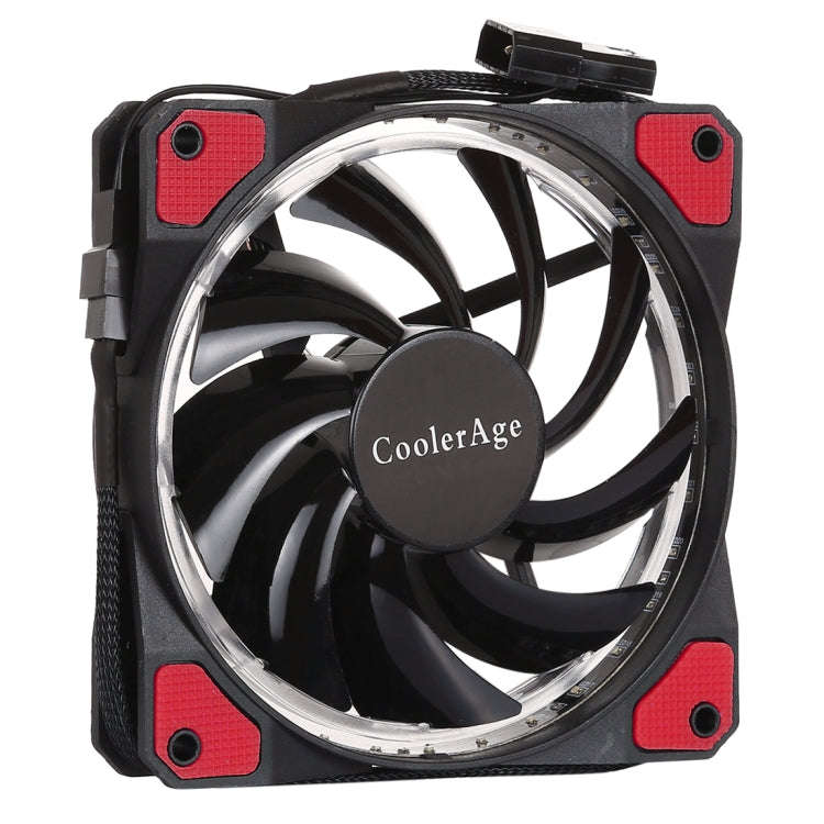 Color LED 12cm 3pin Computer Components Chassis Fan Computer Host Cooling Fan Silent Fan Cooling,...