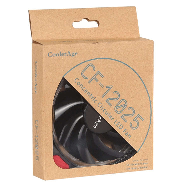 Color LED 12cm 3pin Computer Components Chassis Fan Computer Host Cooling Fan Silent Fan Cooling,...