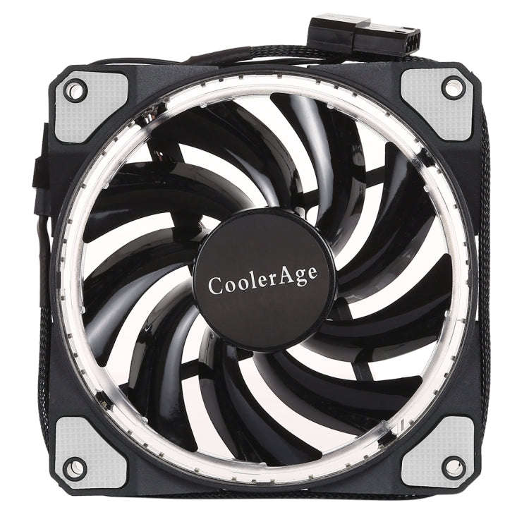 Color LED 12cm 3pin Computer Components Chassis Fan Computer Host Cooling Fan Silent Fan Cooling,...