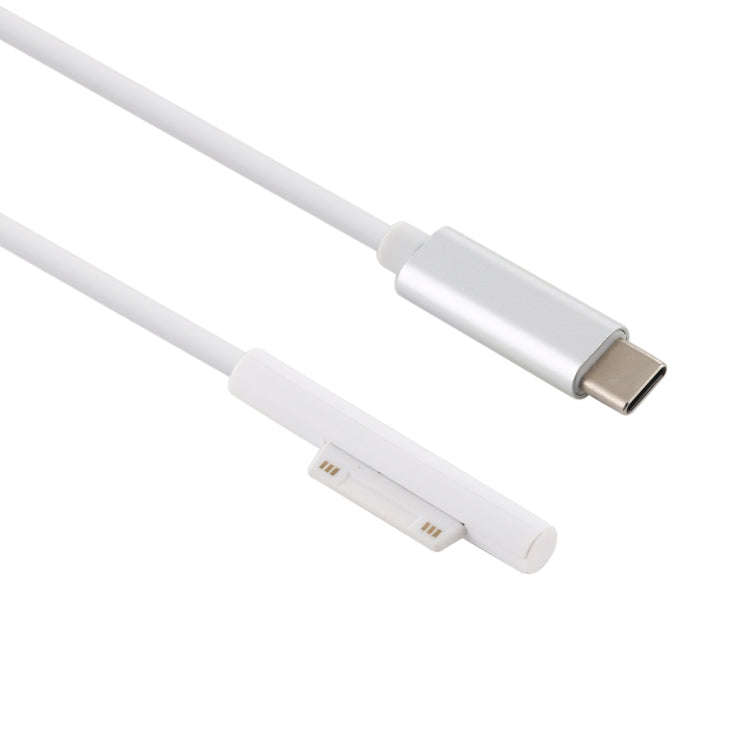 Surface Pro 7 / 6 / 5 to USB-C / Type-C Male Interfaces Power Adapter Charger Cable for Microsoft...