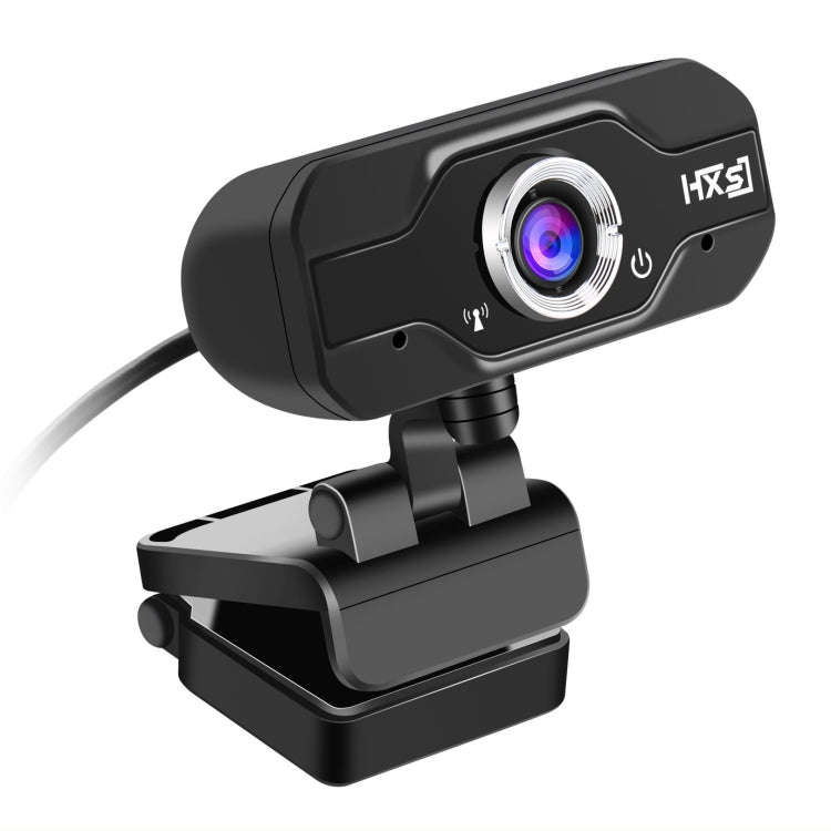 HXSJ S50 30fps 100 Megapixel 720P HD Webcam for Desktop / Laptop / Smart TV, with 10m Sound Absor...