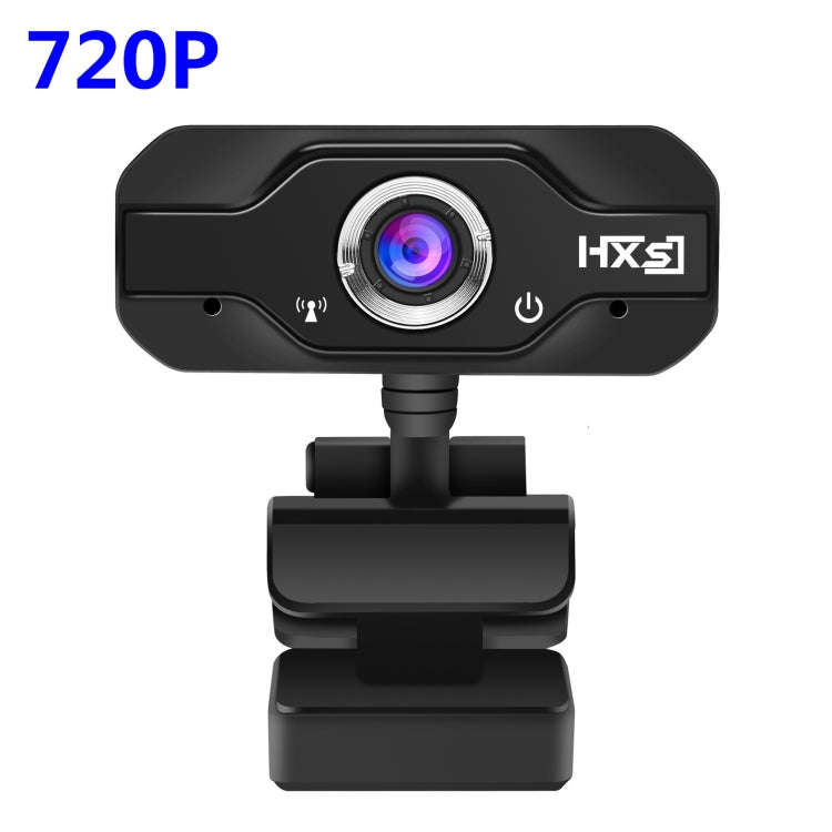HXSJ S50 30fps 100 Megapixel 720P HD Webcam for Desktop / Laptop / Smart TV, with 10m Sound Absor...