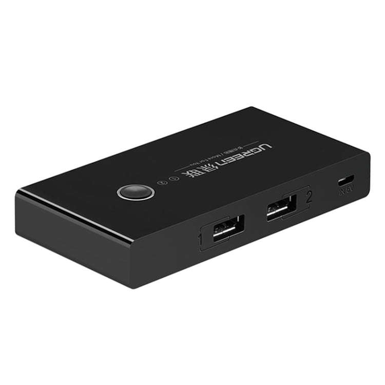 Ugreen USB Switch Selector 2 USB Ports Sharing 4 USB Ports Switcher Adapter for Mouse, Keyboard, ...
