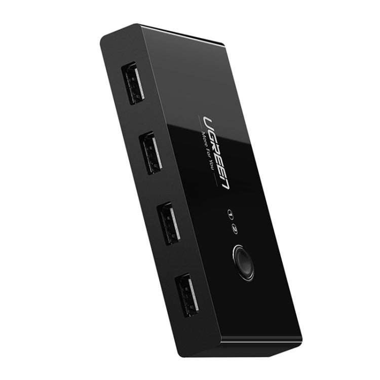 Ugreen USB Switch Selector 2 USB Ports Sharing 4 USB Ports Switcher Adapter for Mouse, Keyboard, ...