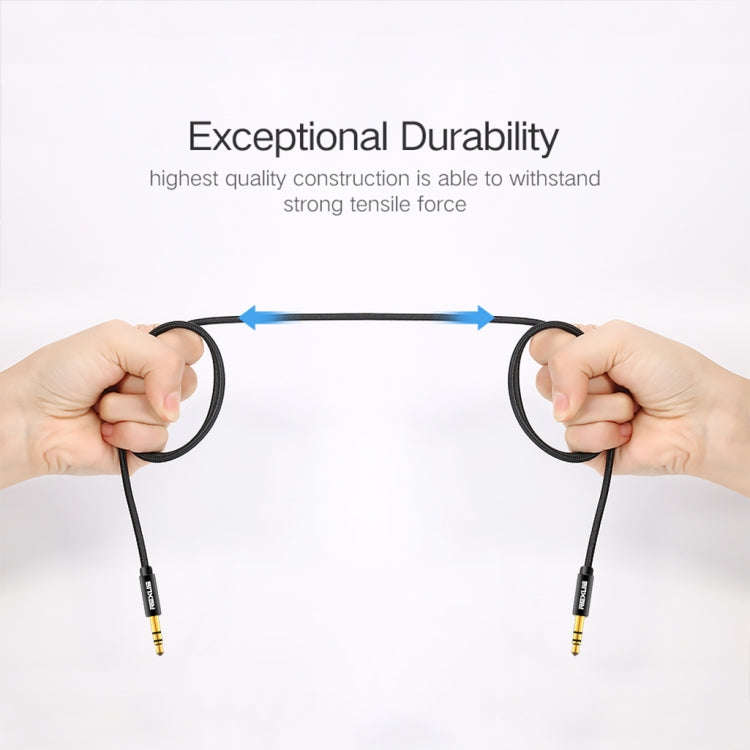 REXLIS 3629 3.5mm Male to Male Car Stereo Gold-plated Jack AUX Audio Cable for 3.5mm AUX Standard...