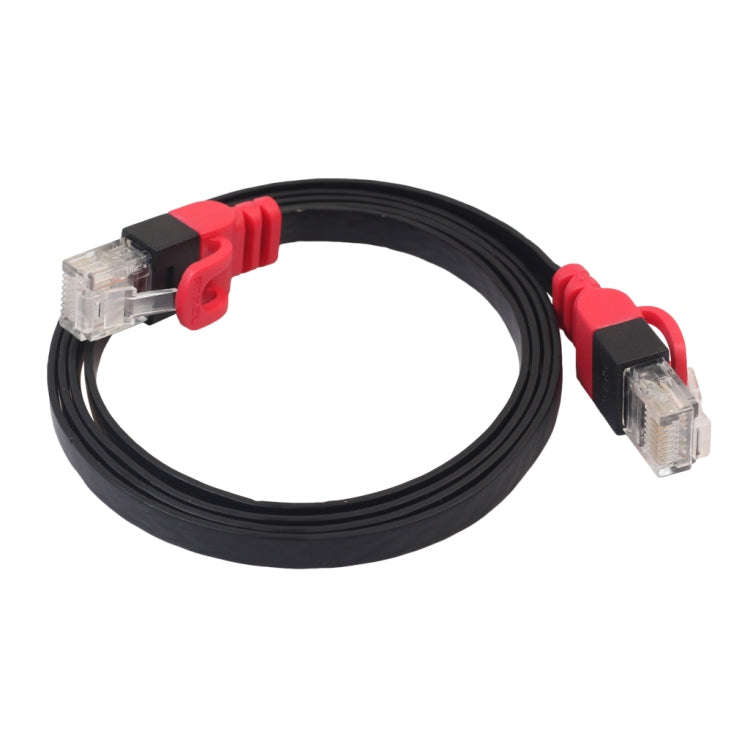 REXLIS CAT6-3 CAT6 Flat Ethernet Unshielded Gigabit RJ45 Network LAN Cable, Length: 0.5m