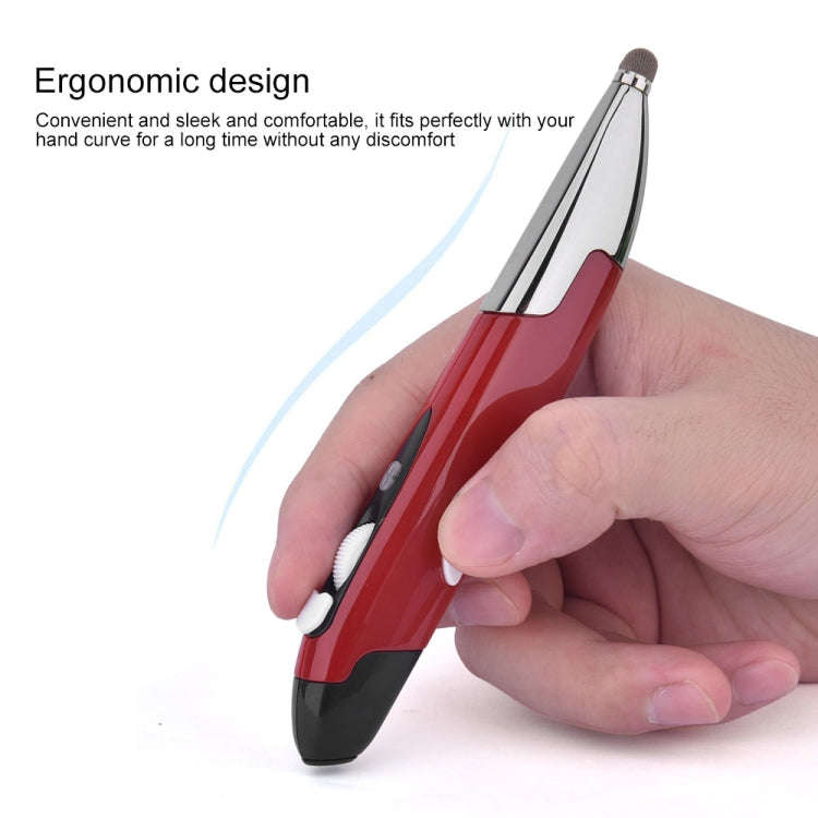 PR-06S 4-keys Smart Wireless Optical Mouse with Stylus Pen Function, Support Voice Operation / Tr...