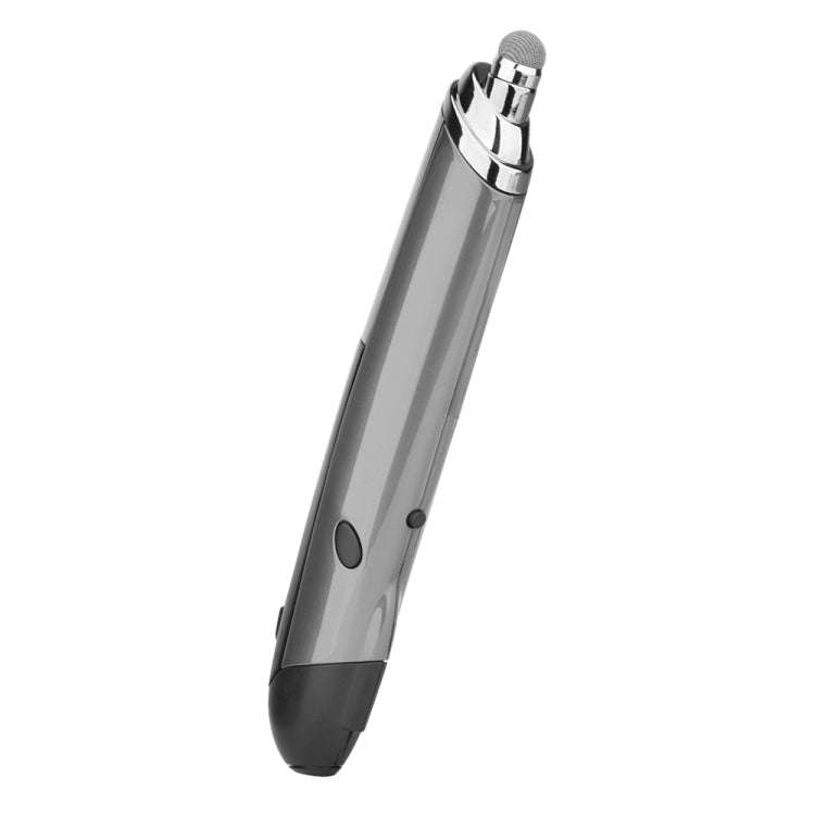 PR-08 6-keys Smart Wireless Optical Mouse with Stylus Pen & Laser Function (Grey)