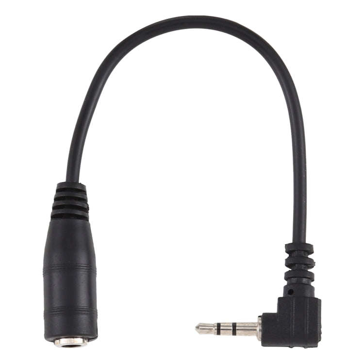 2.5mm Right Angle Male Plug to 3.5mm Female Jack Stereo AUX Audio DC Power Adapter Converter Cabl...