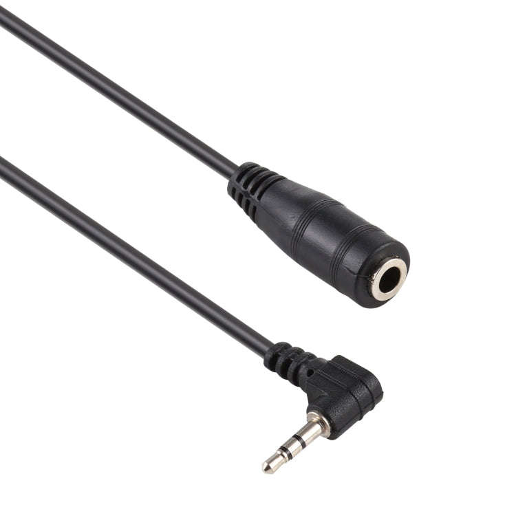 2.5mm Right Angle Male Plug to 3.5mm Female Jack Stereo AUX Audio DC Power Adapter Converter Cabl...