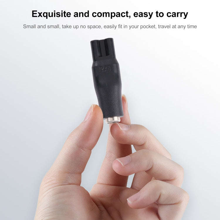 DC 5.5 x 2.1mm Female to Shaver Interface Female Power Supply Conversion Converter