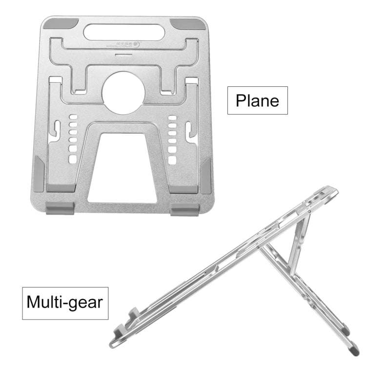 COOLCOLD U2S Portable Foldable Hollow Double Triangle Height Adjustable Aluminum Alloy Bracket fo...