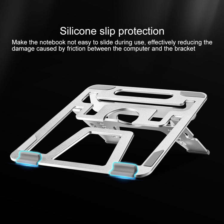 COOLCOLD U2S Portable Foldable Hollow Double Triangle Height Adjustable Aluminum Alloy Bracket fo...