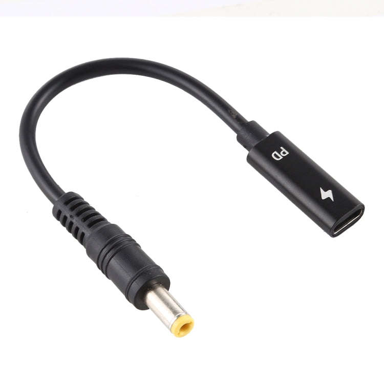 DP USB-C / Type-C to 5.5 x 2.5mm Power Adapter Charger Cable