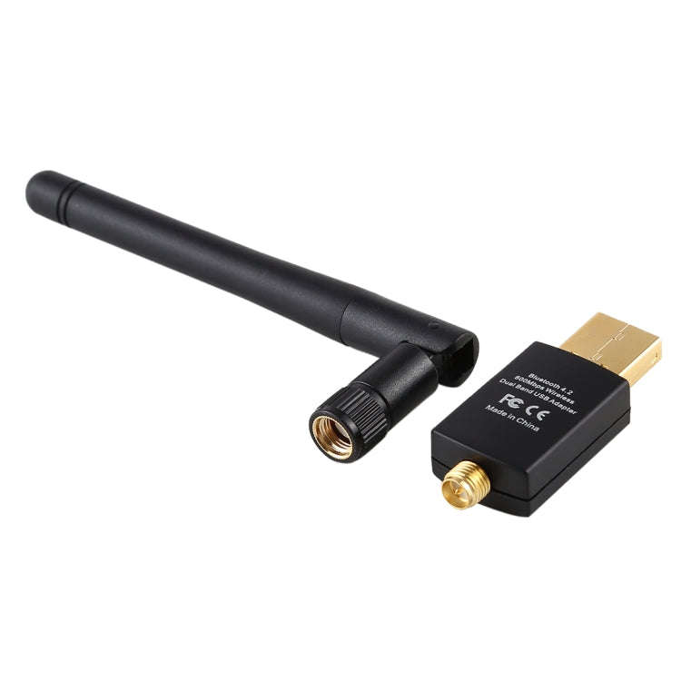 EDUP EP-AC1661 2 in 1 Bluetooth 4.2 + Dual Band 11AC 600Mbps High Speed Wireless USB Adapter WiFi...