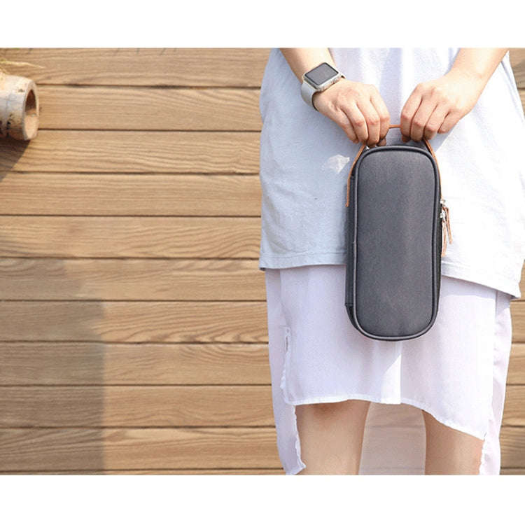 Multi-function Headphone Charger Data Cable Storage Bag, Ultra Fiber Portable Power Pack, Size: M...