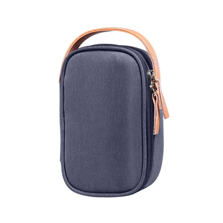 Multi-function Headphone Charger Data Cable Storage Bag, Ultra Fiber Portable Power Pack, Size: S...