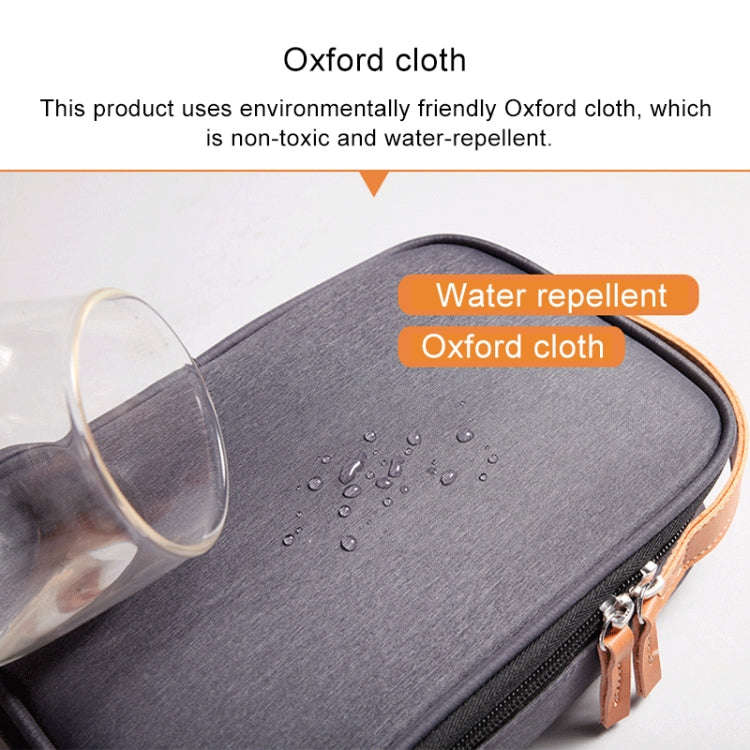 Multi-function Headphone Charger Data Cable Storage Bag, Ultra Fiber Portable Power Pack, Size: S...
