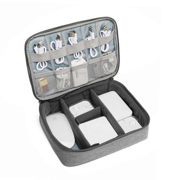 Multi-function Headphone Charger Data Cable Storage Bag, Single Layer Storage Bag, Size: 23x16x7c...