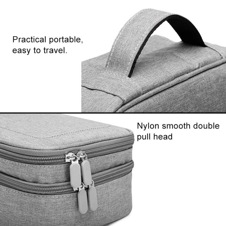Multi-function Headphone Charger Data Cable Storage Bag, Single Layer Storage Bag, Size: 23x16x7c...