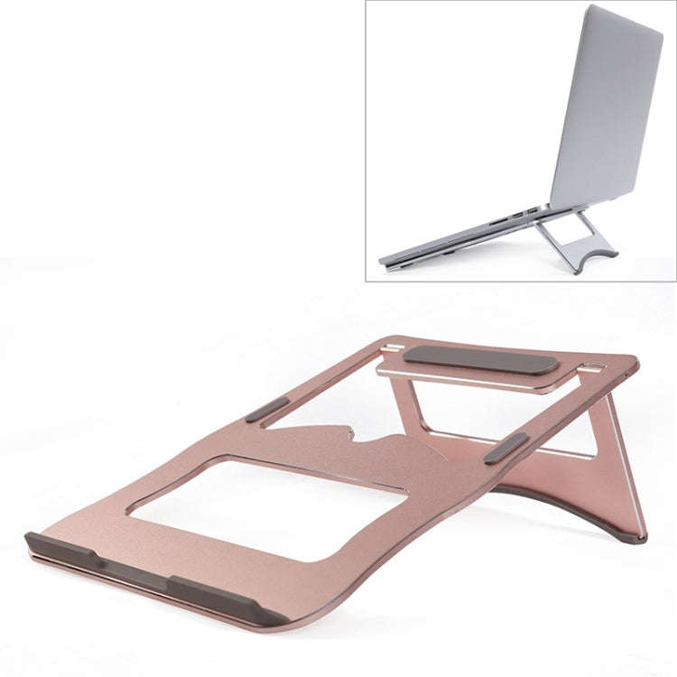 Aluminum Alloy Cooling Holder Desktop Portable Simple Laptop Bracket, Two-stage Support, Size: 21...