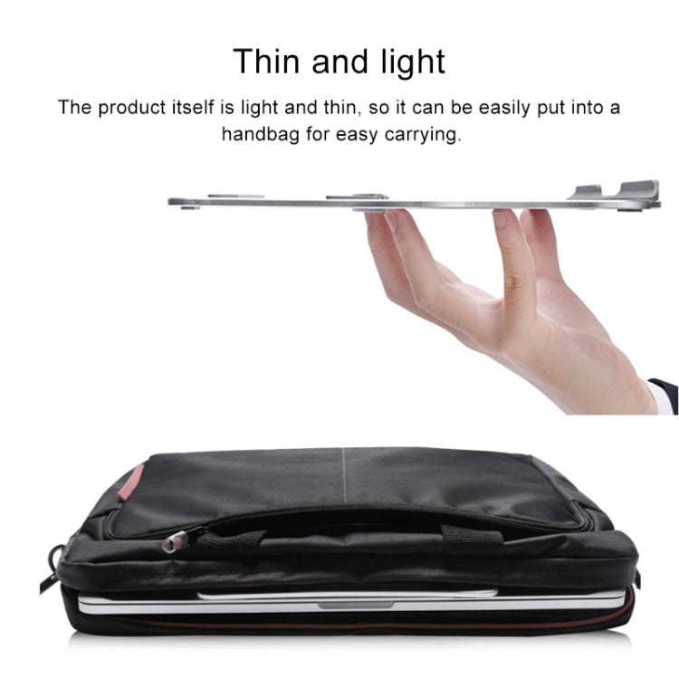 Aluminum Alloy Cooling Holder Desktop Portable Simple Laptop Bracket, Two-stage Support, Size: 21...