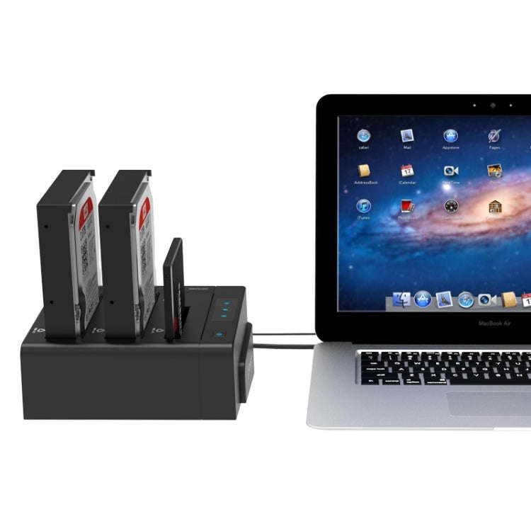 ORICO 6638US3-C 3-bay USB 3.0 Type-B to SATA External Hard Disk Box Storage Case Hard Disk Dockin...