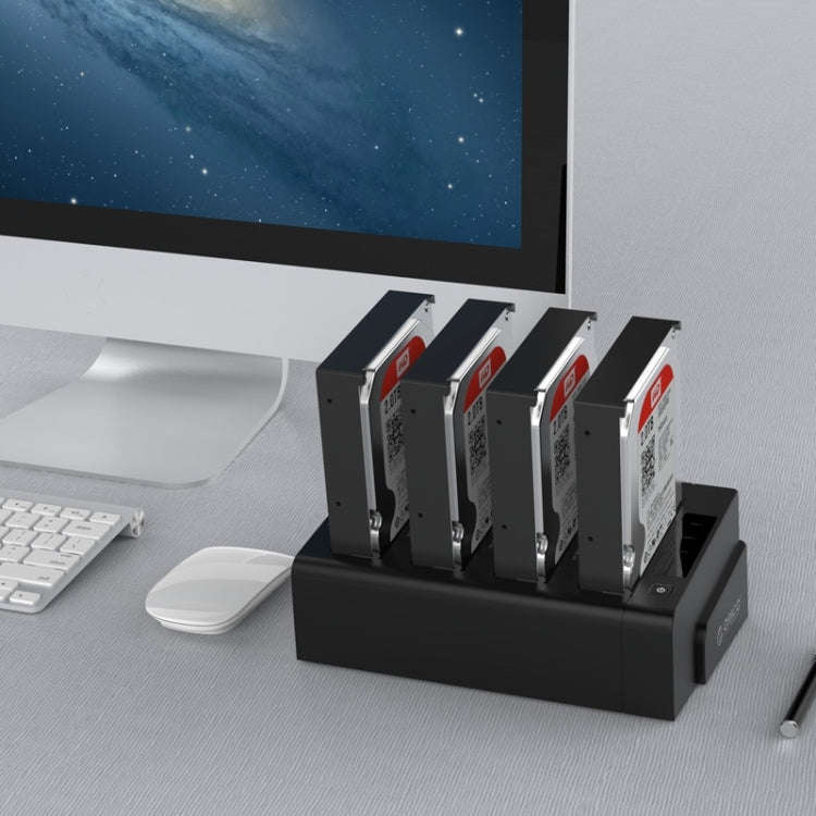 ORICO 6648US3-C-V1 4-bay USB 3.0 Type-B to SATA External Hard Disk Box Storage Case Hard Disk Doc...