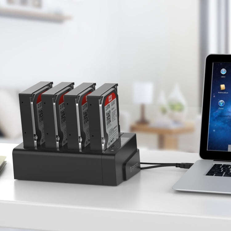 ORICO 6648US3-C-V1 4-bay USB 3.0 Type-B to SATA External Hard Disk Box Storage Case Hard Disk Doc...