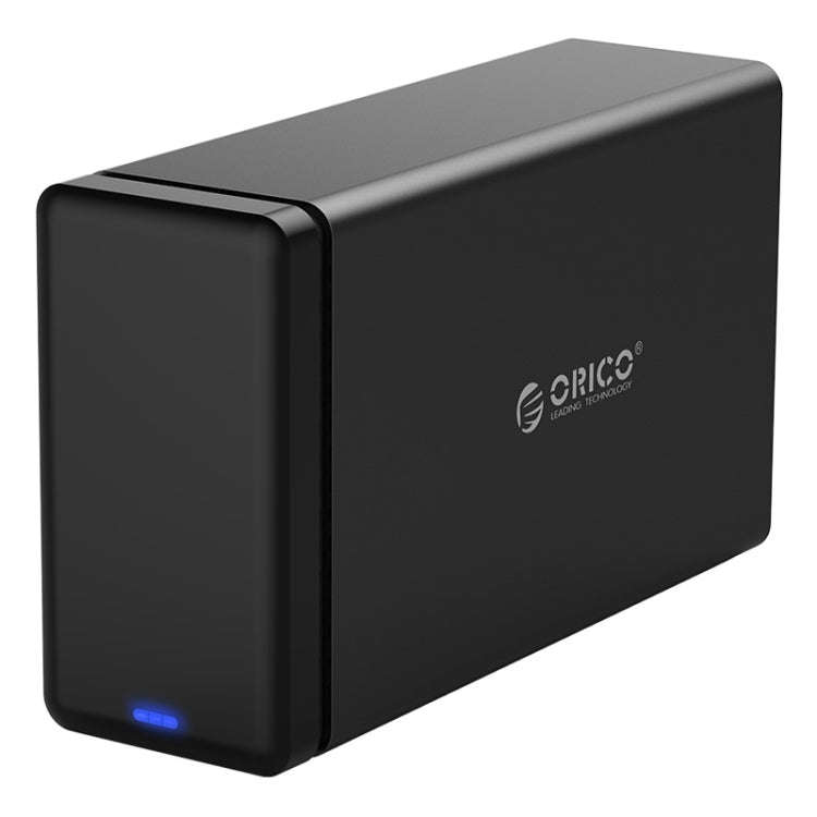ORICO NS200-C3 2-bay USB-C / Type-C 3.1 to SATA External Hard Disk Box Storage Case Hard Drive Do...