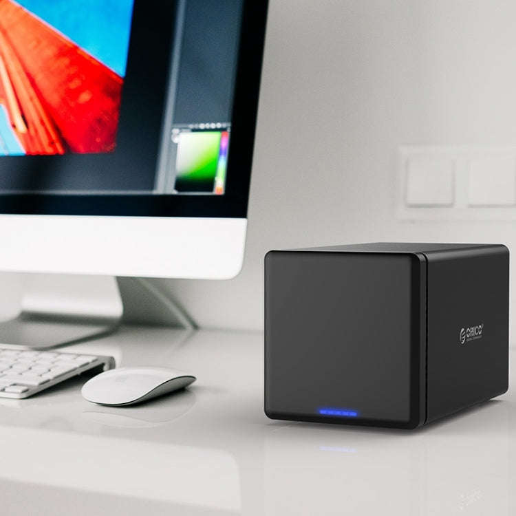 ORICO NS400-U3 4-bay USB 3.0 Type-B to SATA External Hard Disk Box Storage Case Hard Drive Dock f...