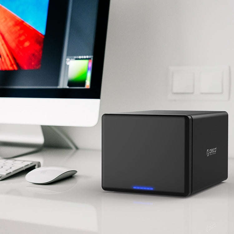 ORICO NS500-C3 5-bay USB-C / Type-C 3.1 to SATA External Hard Disk Box Storage Case Hard Drive Do...