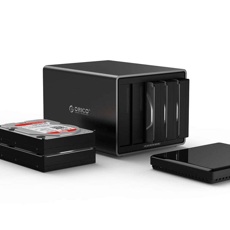 ORICO NS500-U3 5-bay USB 3.0 Type-B to SATA External Hard Disk Box Storage Case Hard Drive Dock f...