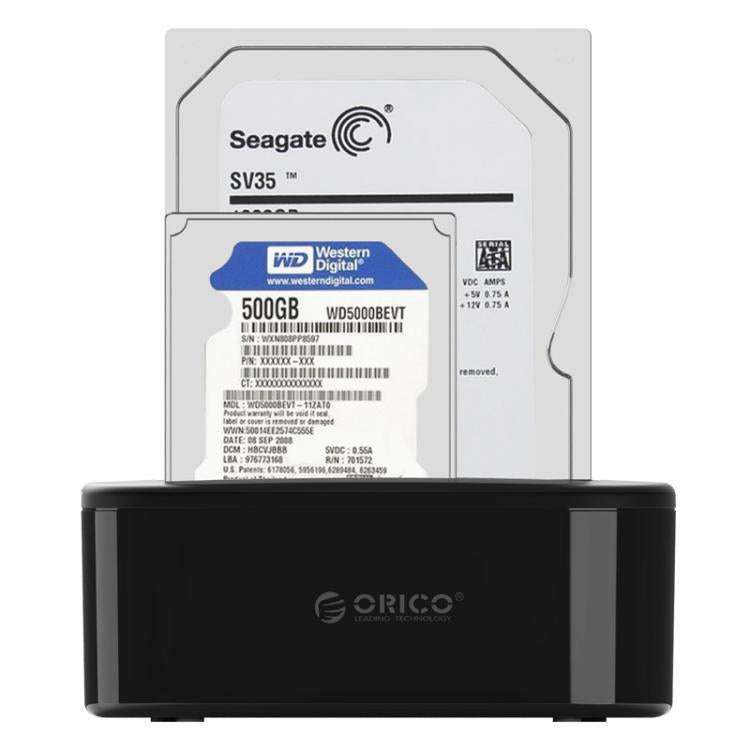 ORICO USB 3.0 Type-B to SATA External Storage Hard Drive Dock for 2.5 inch / 3.5 inch SATA HDD / ...