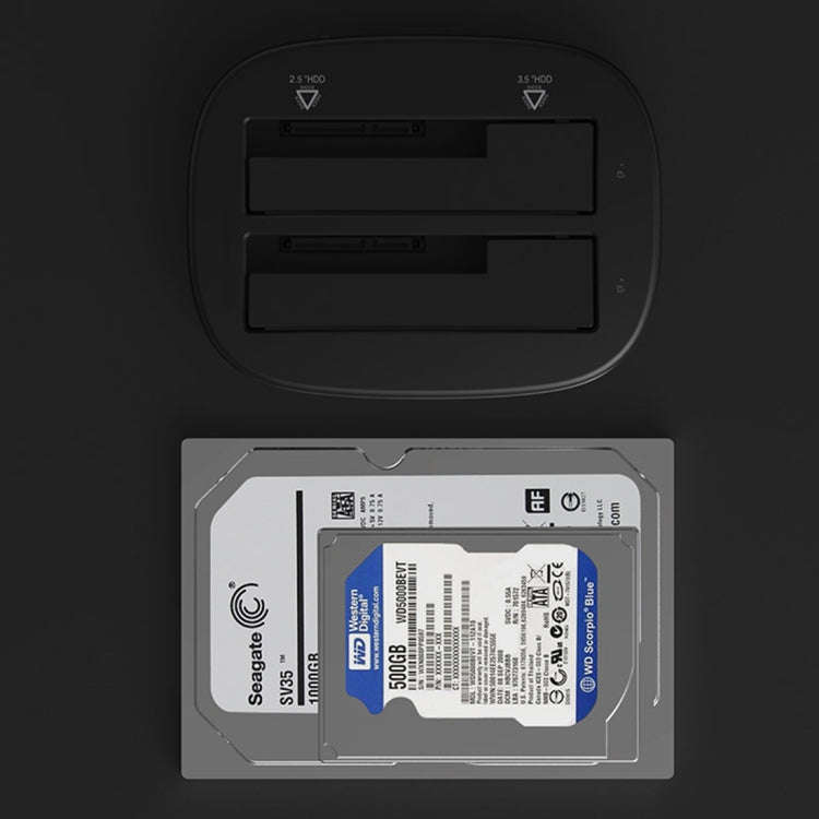 ORICO 6228US3 2.5 / 3.5 inch SATA HDD / SSD 2 Bay USB 3.0 Hard Drive Dock