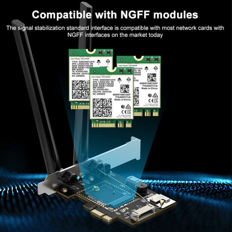 EDUP EP-9713 Remote Control Computer Switch Machine Network Card Bare Board
