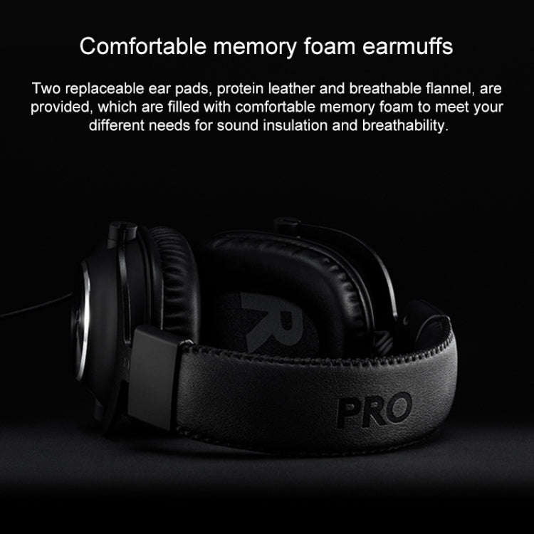 Logitech G PRO X USB Wired 7.1 Surround Gaming Headset Microphone