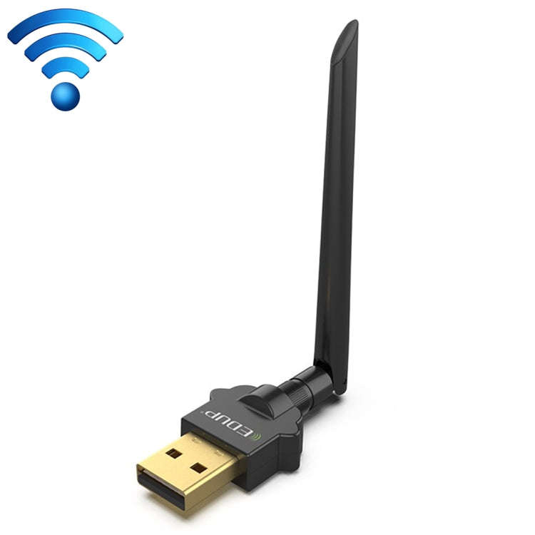 EDUP EP-AC1669 AC1300Mbps 2.4GHz & 5.8GHz Dual Band USB WiFi Adapter External Network Card with 2...